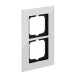 Busch-Jaeger Rahmen 2-fach chrom, Retail