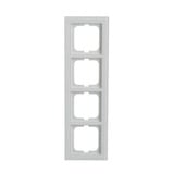 Busch-Jaeger Rahmen vierfach weiß, Retail