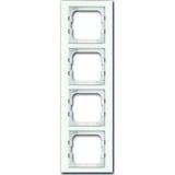 Busch-Jaeger Rahmen vierfach weiß, Retail