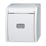 Busch-Jaeger Taster Schließer einpolig 2621 WN-54-201 weiß, Retail