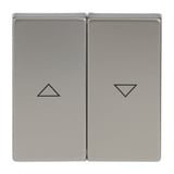 Busch-Jaeger Wippe für Jalousieschalter und Taster edelstahl, Retail