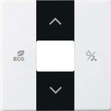 Busch-Jaeger Zentralscheibe studiows, Rahmen weiß, Retail