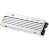 Corsair MP600 PRO LPX 4 TB, SSD weiß, PCIe 4.0 x4, NVMe 1.4, M.2 2280