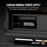 Corsair RM850e 80 Plus Gold Generalüberholt, PC-Netzteil schwarz, Kabel-Management, 850 Watt