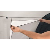 Easy Camp Tunnelzelt Edendale 600 blaugrau/grau, mit Vordach, Modell 2023