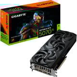 GIGABYTE GeForce RTX 5070 Ti WINDFORCE SFF 16G, Grafikkarte DLSS 4, 3x DisplayPort, 1x HDMI 2.1