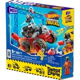 Hot Wheels Monster Trucks Bone Shaker Crash Set, Spielfahrzeug 151-teilig