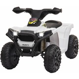 Jamara Ride-on Mini Quad Runty, Kinderfahrzeug weiß/schwarz, 6 V