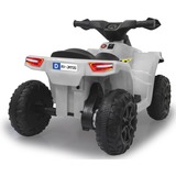 Jamara Ride-on Mini Quad Runty, Kinderfahrzeug weiß/schwarz, 6 V
