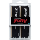 Kingston FURY DIMM 32 GB DDR5-6000 Kit, Arbeitsspeicher schwarz, KF560C40BBK2-32, FURY Beast, KF560C40BBK2-32, FURY Beast
