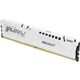 Kingston FURY DIMM 64 GB DDR5-5200 (2x 32 GB) Dual-Kit, Arbeitsspeicher weiß, KF552C36BWEK2-64, FURY Beast, AMD EXPO