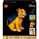 LEGO 43247 Disney Simba, Der junge König der Löwen, Konstruktionsspielzeug 