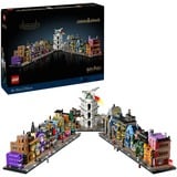 LEGO 76444 Harry Potter Die Zauberläden der Winkelgasse, Konstruktionsspielzeug 