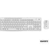 Logitech MK295, Desktop-Set weiß, DE-Layout
