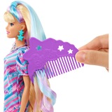 Mattel Barbie Totally Hair Puppe (blond) im Sternen-Print Kleid 