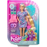 Mattel Barbie Totally Hair Puppe (blond) im Sternen-Print Kleid 