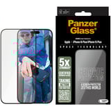 PanzerGlass Ceramic Displayschutz Ultra-Wide Fit, Schutzfolie transparent, iPhone 16 Plus, EasyAligner