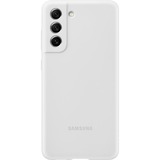 SAMSUNG Silicone Cover, Handyhülle weiß, Samsung Galaxy S21 FE