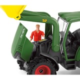 Schleich Farm World Traktor mit Anhänger, Spielfahrzeug 