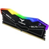 Team Group DIMM 48 GB DDR5-8200 (2x 24 GB) Dual-Kit, Arbeitsspeicher schwarz, FF3D548G8200HC38EDC01, DELTA RGB, INTEL XMP, AMD EXPO