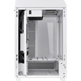 Thermaltake The Tower 500 , Tower-Gehäuse weiß, Tempered Glass