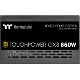 Thermaltake Toughpower GX3 850W, PC-Netzteil schwarz, 5x PCIe, Kabel-Management, 850 Watt
