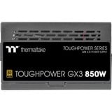 Thermaltake Toughpower GX3 850W, PC-Netzteil schwarz, 5x PCIe, Kabel-Management, 850 Watt