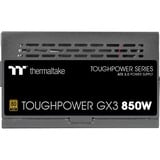 Thermaltake Toughpower GX3 850W, PC-Netzteil schwarz, 5x PCIe, 850 Watt