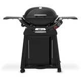 Weber Gasgrill Q 2800N+ mit Premium-Rollwagen schwarz, 5,28 kW, mit Seitentischen