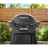 Weber Gasgrill Q 2800N+ mit Premium-Rollwagen schwarz, 5,28 kW, mit Seitentischen