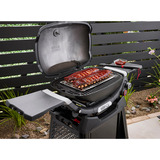 Weber Gasgrill Q 2800N+ mit Premium-Rollwagen schwarz, 5,28 kW, mit Seitentischen