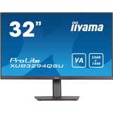 iiyama XUB3294QSU-B1, LED-Monitor 80 cm(31.5 Zoll), schwarz, WQHD, HDMI, DisplayPort, Pivot, USB