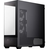 Aerocool P500D-G-BK-v1, Tower-Gehäuse schwarz, Tempered Glass x 2