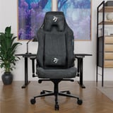 Arozzi Vernazza Softfabric XL, Gaming-Stuhl dunkelgrau, Dark Grey