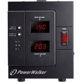BlueWalker PowerWalker AVR 3000 SIV FR, Spannungsregler schwarz, Spannungsregler, Output: Terminal, 1x French
