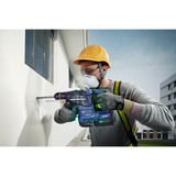 Bosch Akku-Bohrhammer GBH 18V-22 X Professional solo, 18Volt blau/schwarz, ONECHUCK, ohne Akku und Ladegerät, in L-BOXX