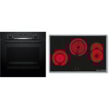 Bosch HBD632LS82 Serie 6, Backofen-Set schwarz, 60 cm
