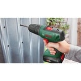Bosch Heimwerken & Garten Akku-Bohrschrauber EasyDrill 18V-40 grün/schwarz, 2x Li-Ionen Akku 2,0Ah, Koffer, POWER FOR ALL ALLIANCE