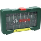 Bosch Heimwerken & Garten Wolfram-Carbide-Fräser-Set, 15-teilig 1/4" Schaft