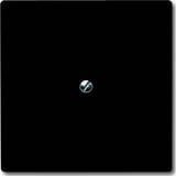 Busch-Jaeger Blindzentralscheibe mit Tragring, Blende anthrazit, Retail