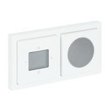 Busch-Jaeger DAB Plus Radiowecker Komplettset Typ 8220 UJ-84-101 Unterputz Montage weiß (glänzend), Retail
