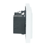 Busch-Jaeger DAB Plus Radiowecker Komplettset Typ 8220 UJ-84-101 Unterputz Montage weiß (glänzend), Retail