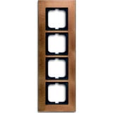 Busch-Jaeger Rahmen vierfach bronze, Retail