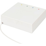 Digitus FTTx Dropkabel Installationskit, vorkonfektioniert, 4-Faser, LC/APC-Stecker weiß, 70 Meter, integrierte Spleißkassette 4 Ports