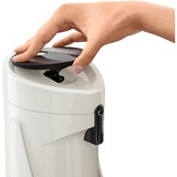 Emsa PONZA Pump-Isolierkanne 1,9 Liter weiß (glänzend), Comfort Press