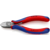 KNIPEX Seitenschneider 76 22 125, Schneid-Zange rot/blau, Länge 125mm