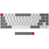 Keychron OEM Dye-Sub PBT Keycap-Set - Retro Mac, Tastenkappe weiß/grau, für K6, US-Layout (ANSI)