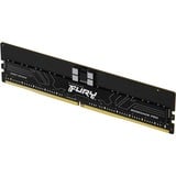 Kingston FURY RIMM 128 GB DDR5-6400 (4x 32 GB) Quad-Kit ECC, Arbeitsspeicher schwarz, KF564R32RBE2K4-128, Renegade Pro, Registred, INTEL XMP, AMD EXPO