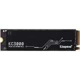 Kingston KC3000 512 GB, SSD schwarz, PCIe 4.0 x4, NVMe, M.2 2280