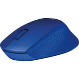 Logitech M330 Silent Plus, Maus blau